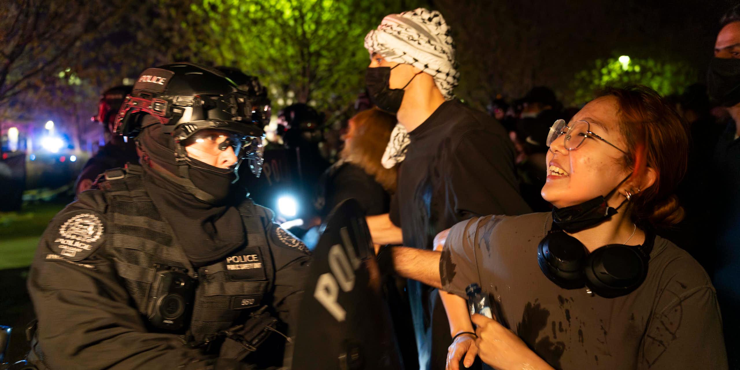 A different way to address student encampments