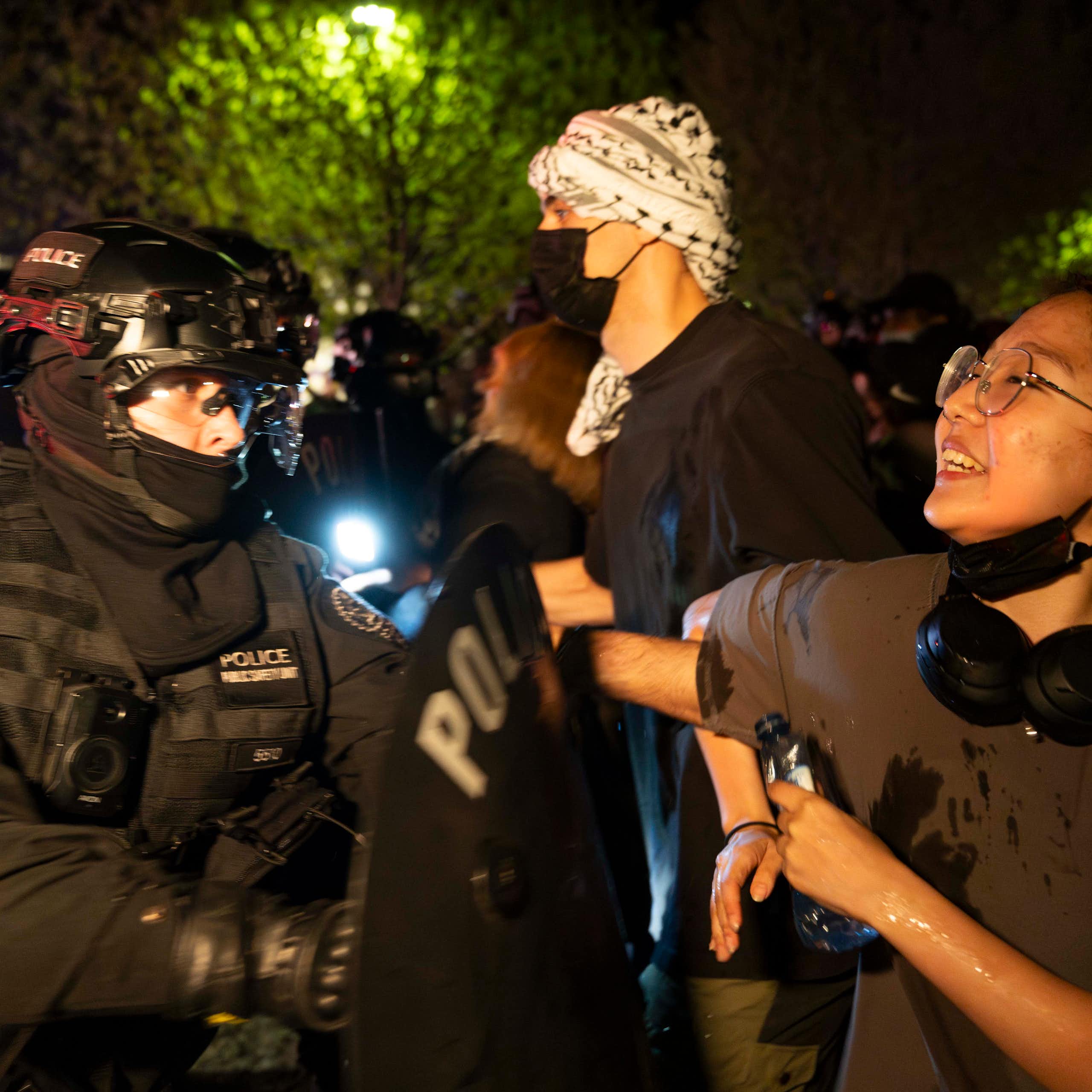 A different way to address student encampments