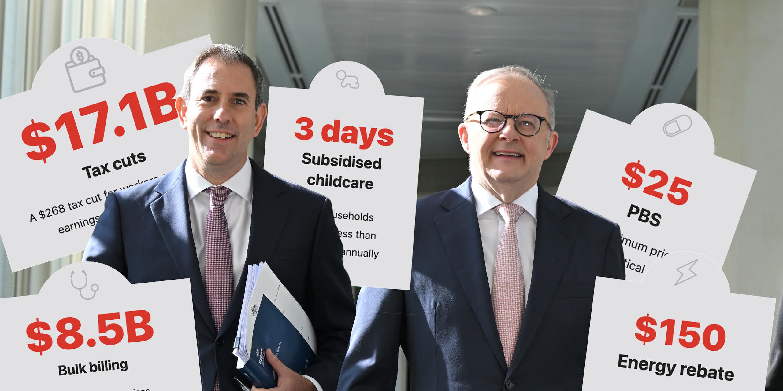 Jim Chalmers and Anthony Albanese